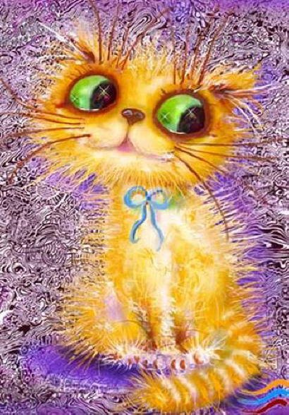 Painting of kittens. Boris Kasyanov
