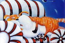 Parallel Orange Cat - Grigorij Losev